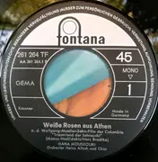 7inch Vinyl Single - Nana Mouskouri - Weiße Rosen Aus Athen - Mono