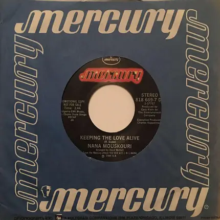 Nana Mouskouri - Keeping The Love Alive