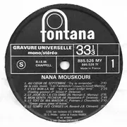 LP - Nana Mouskouri - Le Jour Où La Colombe...