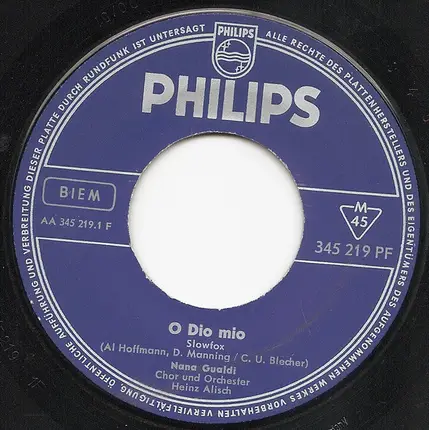 Nana Gualdi - O Dio Mio