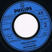 7'' - Nana Mouskouri - Die Rose (Deutsche Original-Version) / Liebe Und Tränen