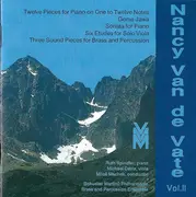 CD - Nancy Van de Vate - Ruth Spindler , Michael Davis , Miloš Machek , Bohuslav Martinu Philharmonic Br - Chamber Music, Vol. II
