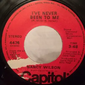 Nancy Wilson - I've Never Been to Me