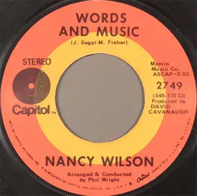 Nancy Wilson - Words And Music
