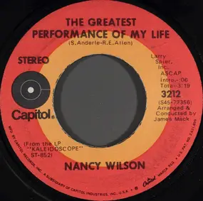 Nancy Wilson - The Greatest Performance Of My Life