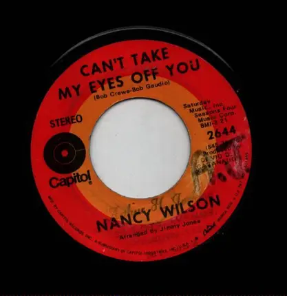 Nancy Wilson - Can't Take My Eyes Off You
