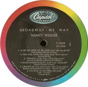 LP - Nancy Wilson - Broadway - My Way
