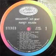 LP - Nancy Wilson - Broadway - My Way