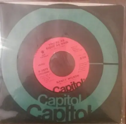 Nancy Wilson - You're As Right As Rain