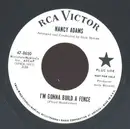 7inch Vinyl Single - Nancy Adams - I'm Gonna Build A Fence / Go On!