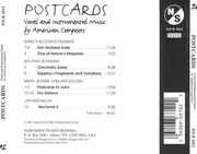 CD - Nancy Bloomer Deussen , Ira-Paul Schwarz , Mary Jeanne Van Appledorn and Jan Krzywicki - Postcards