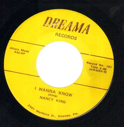 Nancy King - My Little Secret / I Wanna Know