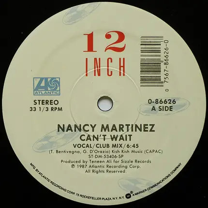 Nancy Martinez - Can't Wait
