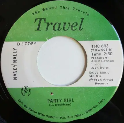 Nancy Nally - Take Me / Party Girl