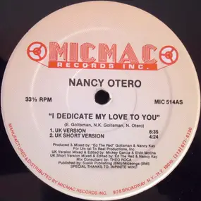 Nancy Otero - I Dedicate My Love To You