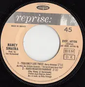 7inch Vinyl Single - Nancy Sinatra , Nancy Sinatra & Lee Hazlewood - Le Skate... Jackson - You Only Live Twice