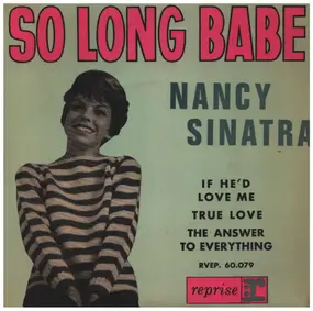 Nancy Sinatra - So Long Babe EP