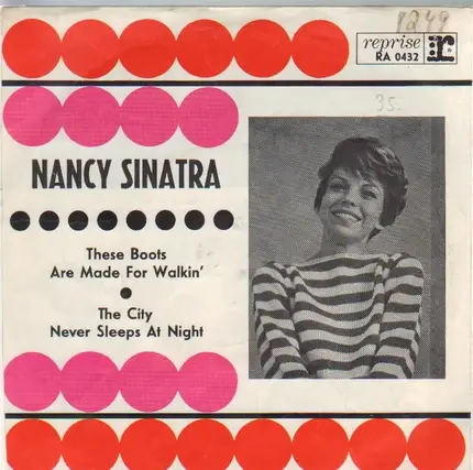 Nancy Sinatra - These Boots Are Made For Walkin' / The City Never Sleeps At Night