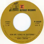 7inch Vinyl Single - Nancy Sinatra - カリフォルニア天国 - Original Japanese EP