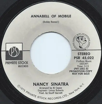 Nancy Sinatra - Annabell Of Mobile