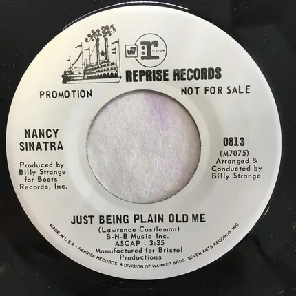 Nancy Sinatra - God Knows I Love You / Just Being Plain Old Me