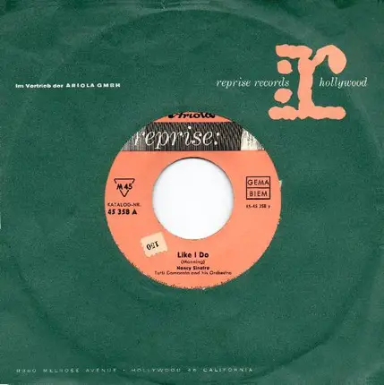 Nancy Sinatra - Think Of Me / Like I Do
