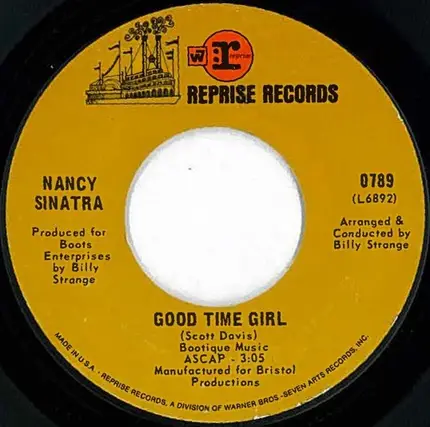 Nancy Sinatra - Good Time Girl / Old Devil Moon