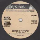 7'' - Nancy Sinatra And Frank Sinatra - Somethin' Stupid - Solid Centre