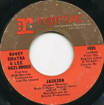 Nancy Sinatra / Nancy Sinatra & Lee Hazlewood - You Only Live Twice / Jackson