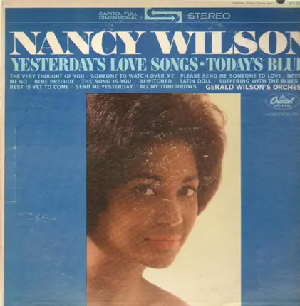 Nancy Wilson - Yesterday's Love Songs/Today's Blues