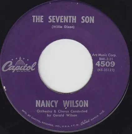 Nancy Wilson - My Foolish Heart / The Seventh Son
