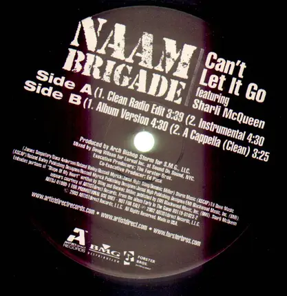 Naam Brigade - Can't Let It Go