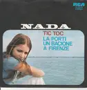 7inch Vinyl Single - Nada - Tic Toc / La Porti Un Bacione A Firenze