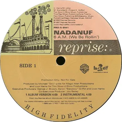 Nadanuf - 6 A.M. (We Be Rollin')