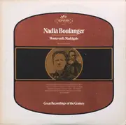 LP - Nadia Boulanger , Claudio Monteverdi - Madrigals