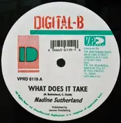 Nadine Sutherland - What Does It Take / Strong Like A Lion