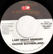 Nadine Sutherland - Last Night Memory