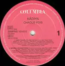 12inch Vinyl Single - Nâdiya - Chaque Fois - Promo