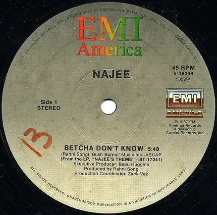 Najee - betcha don't know
