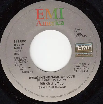 Naked Eyes - (What) In The Name Of Love