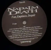 LP - Napalm Death - Fear, Emptiness, Despair