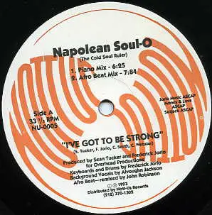 Napoleon Soul O - I've Got To Be Strong