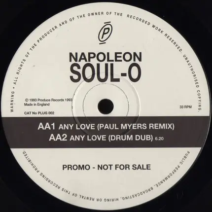 Napoleon Soul O - Any Love