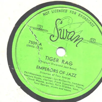 Napoleon's Emperors - Tiger Rag / Little Emperor Blues