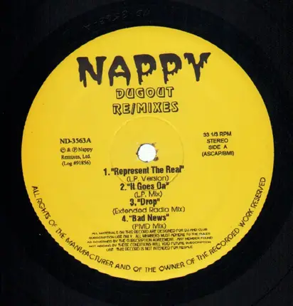 Nappy - Dugout Re/Mixes