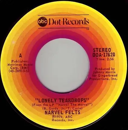 Narvel Felts - Lonely Teardrops