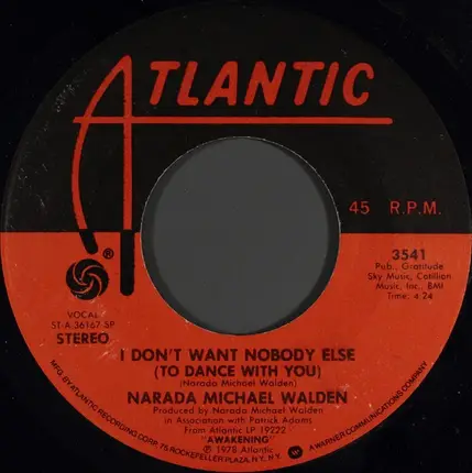 Narada Michael Walden - I Don't Want Nobody Else (To Dance With You)