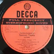 LP - Villa-Lobos / Tarrega / Turina a.o. - Narciso Yepes, Guitare - Full Frequency Stereophonic Sound