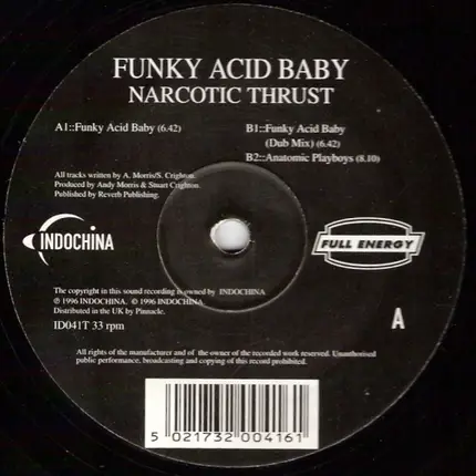 Narcotic Thrust - Funky Acid Baby