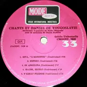 LP - Narodni Orkestar RTB - Chants Et Danses De Yougoslavie